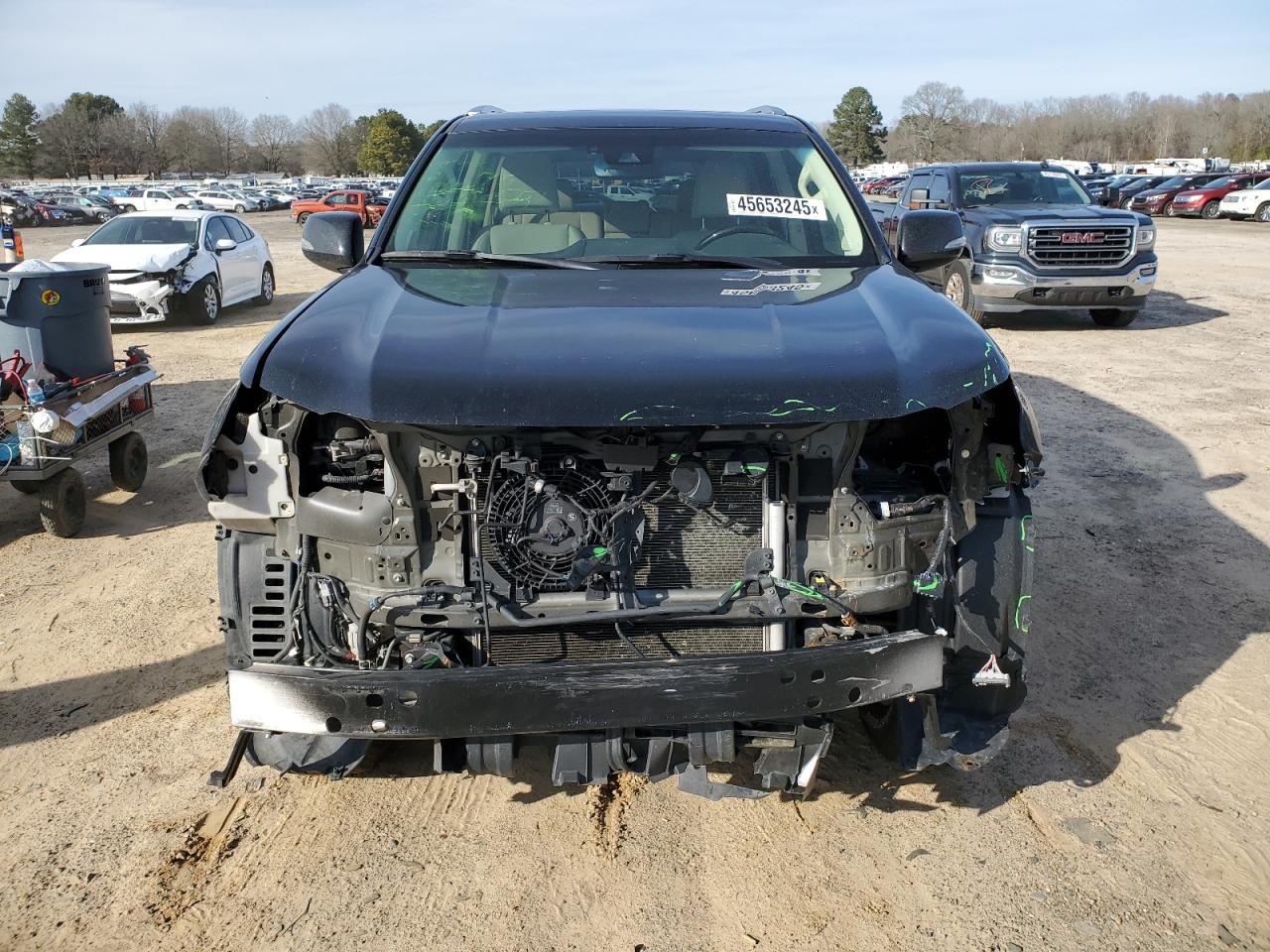2021 Lexus GX VIN JTJAM7BX4M5280782 Copart auction photo, front end damage thumbnail 5