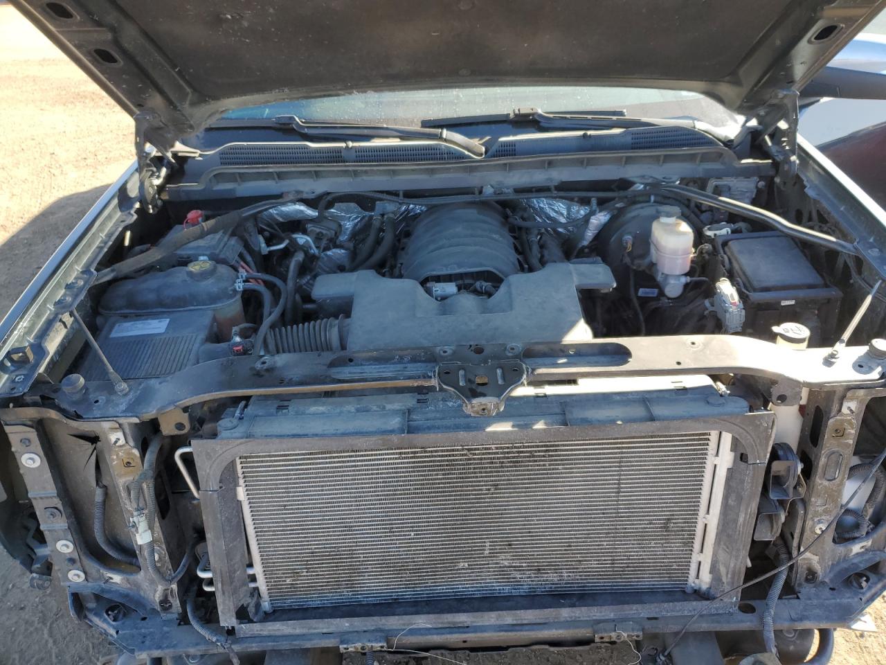 2017 Chevrolet Silverado VIN 3GCUKSEJ8HG380768 Copart auction photo, front end damage thumbnail 11