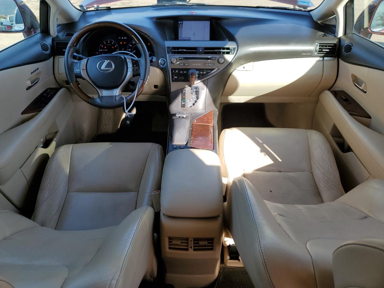 2015 Lexus RX VIN 2T2BK1BA8FC287032 Copart auction photo, front end / undercarriage damage thumbnail 8
