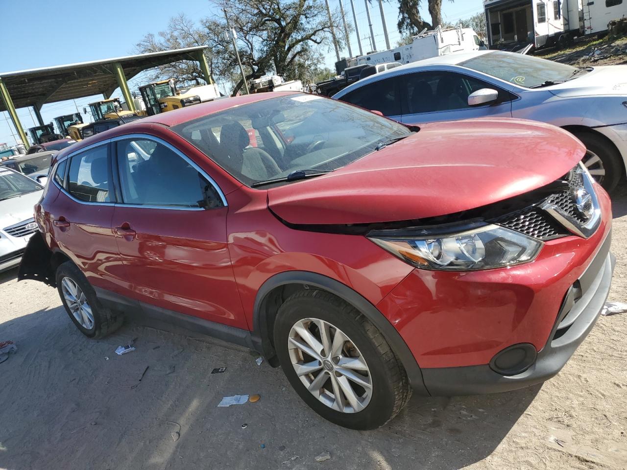 2018 Nissan Rogue VIN JN1BJ1CP8JW109800 Copart auction photo, rear end / side damage thumbnail 4