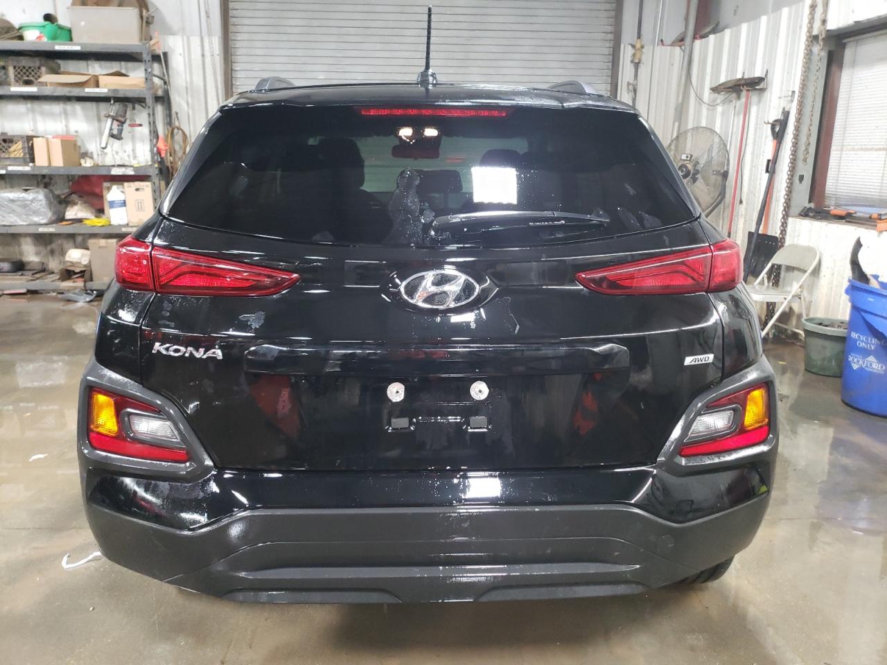 2019 Hyundai Kona VIN KM8K2CAA3KU357076 Copart auction photo, front end damage thumbnail 6