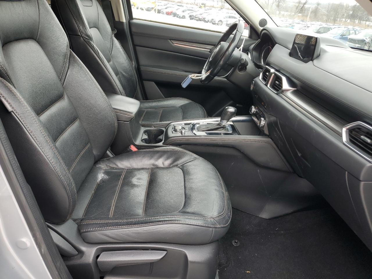 2017 Mazda CX-5 VIN JM3KFBDL2H0189468 Copart auction photo, side / front end damage thumbnail 7
