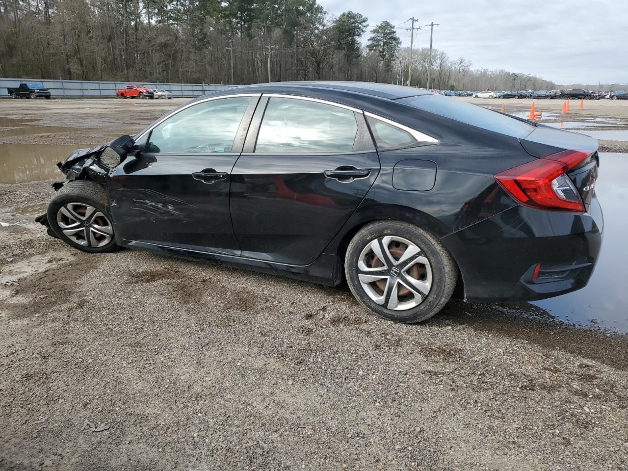 2018 Honda Civic VIN 2HGFC2F51JH598601 Copart auction photo, front end damage thumbnail 2