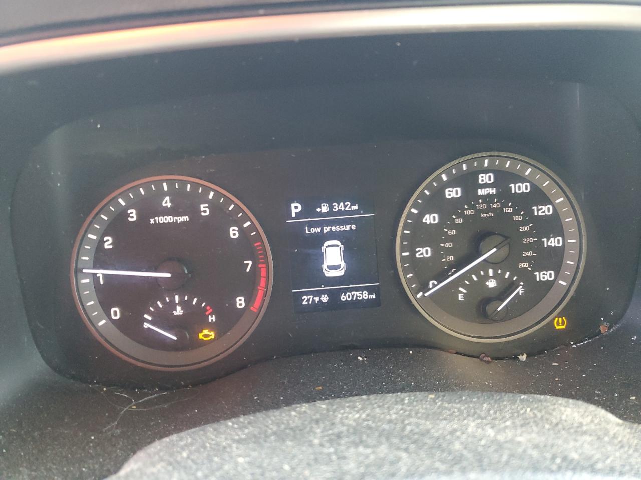 2020 Hyundai Tucson VIN KM8J2CA43LU156477 Copart auction photo, front end damage thumbnail 9