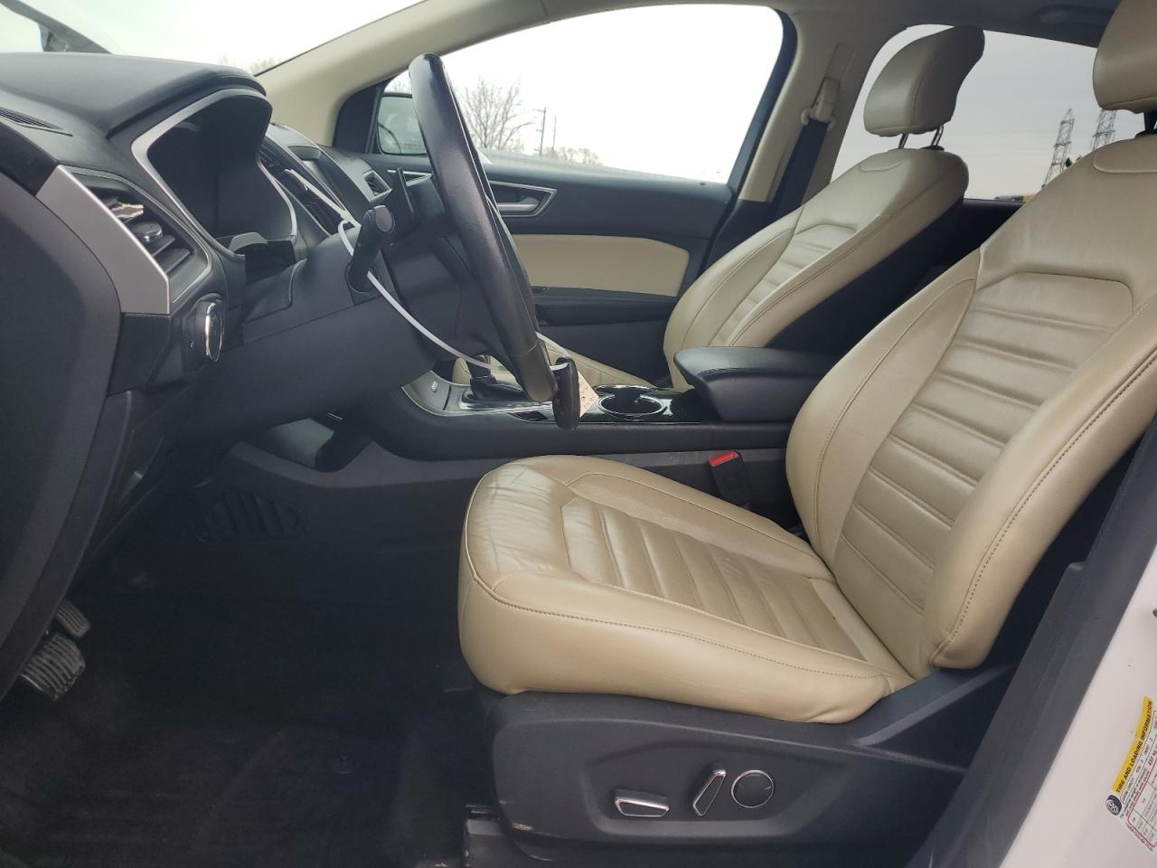 2015 Ford Edge VIN 2FMTK3J80FBB39111 Copart auction photo, rear end damage thumbnail 7