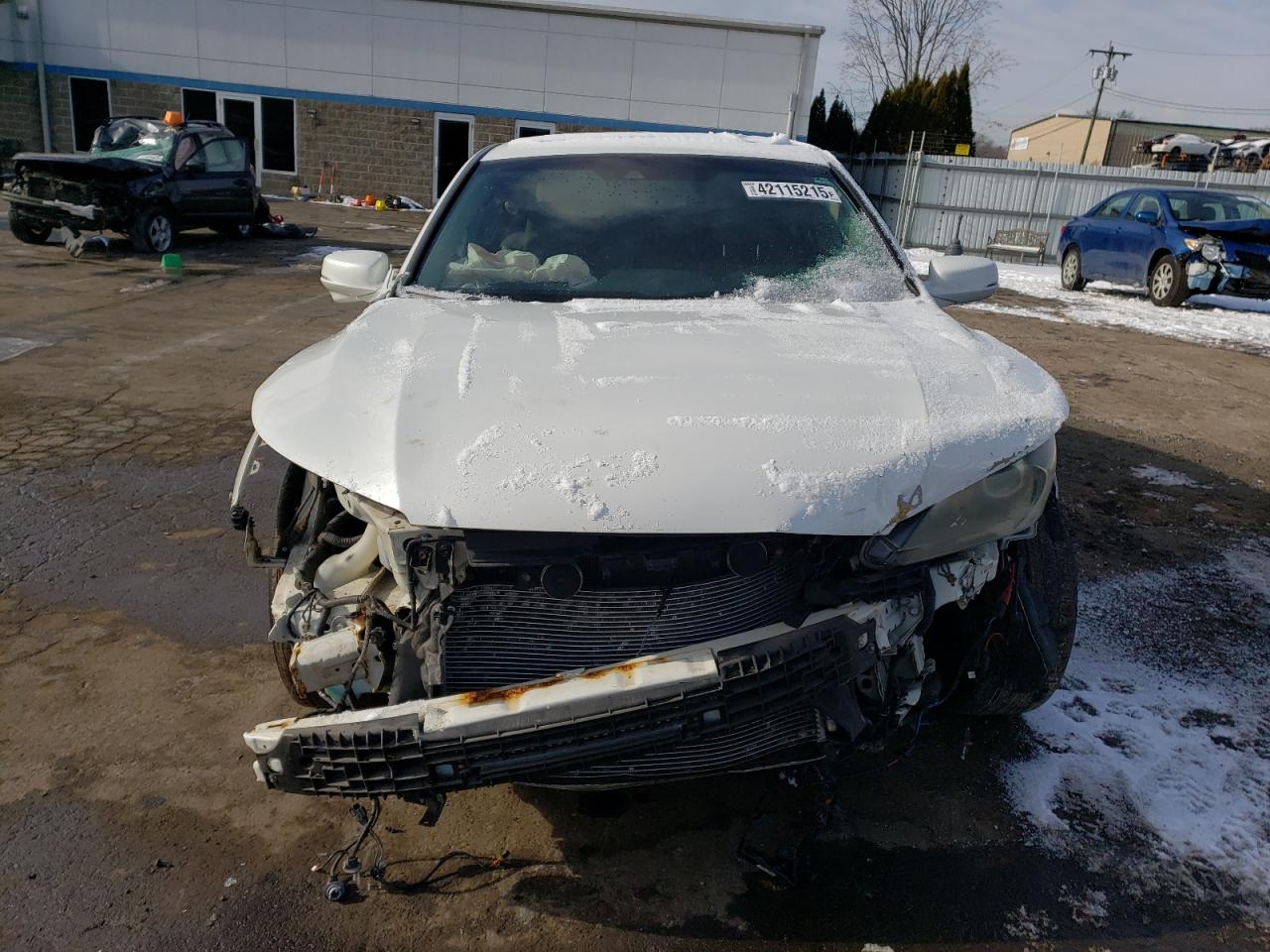 2013 Honda Accord VIN 1HGCR3F80DA009090 Copart auction photo, all over damage thumbnail 5