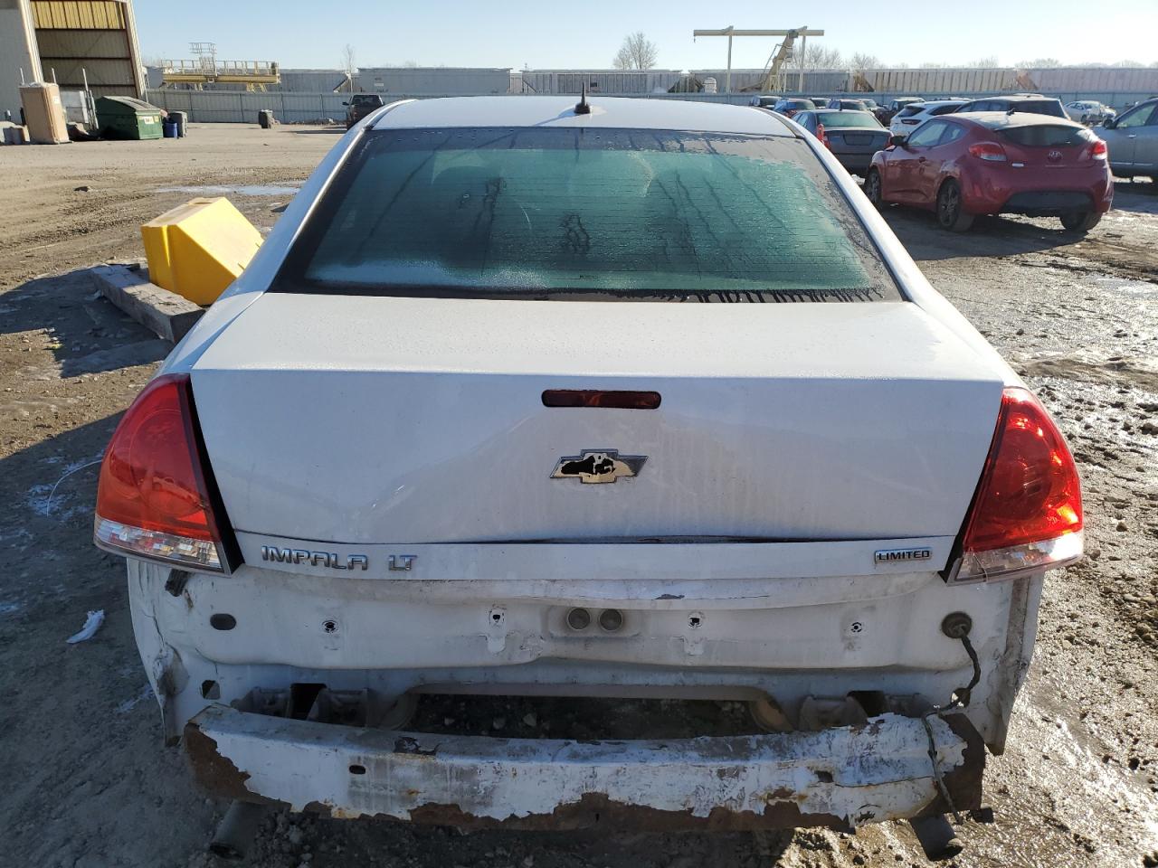 2015 Chevrolet Impala VIN 2G1WB5E3XF1132001 Copart auction photo, rear end damage thumbnail 6