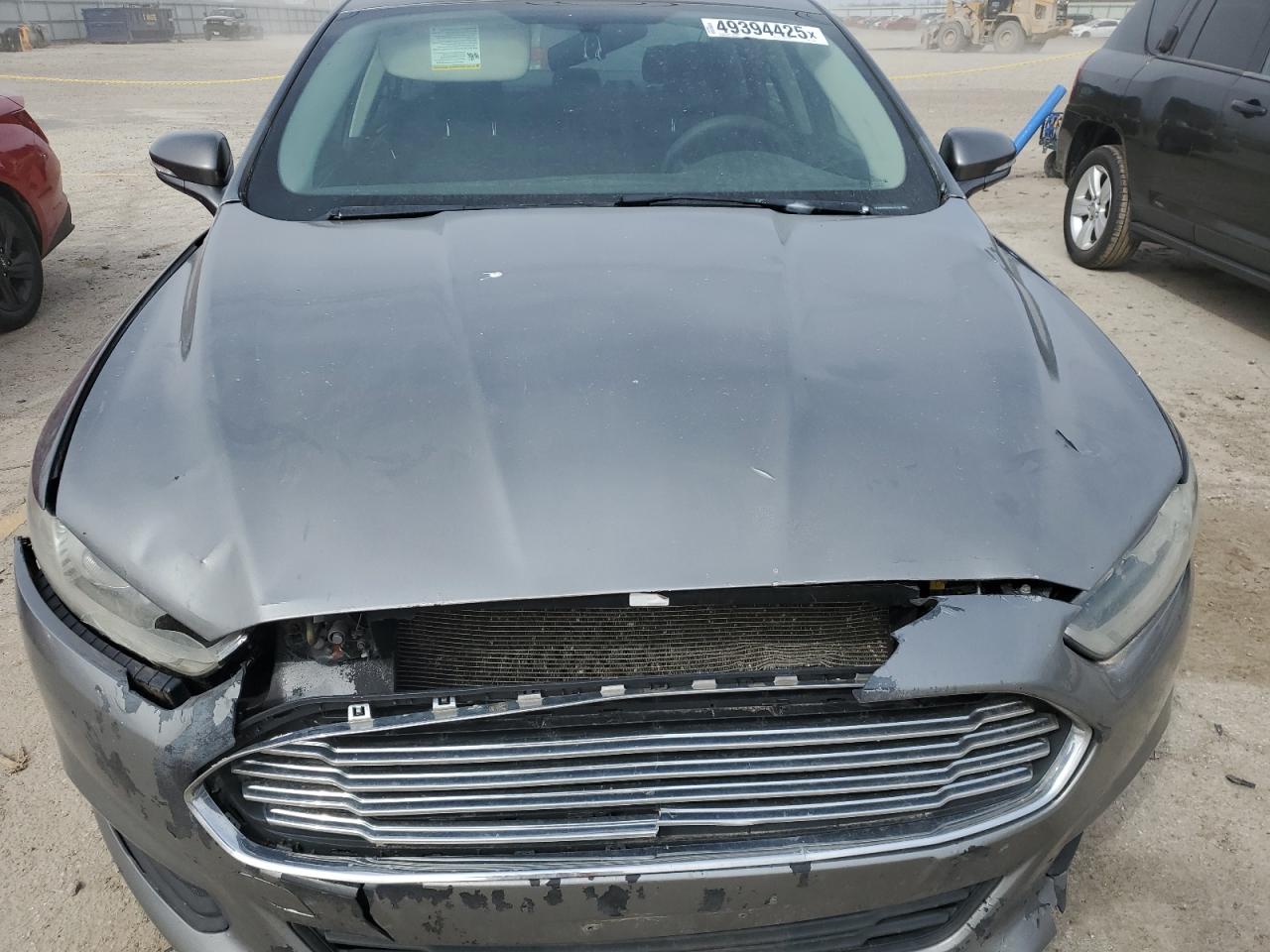 2013 Ford Fusion VIN 3FA6P0HR6DR148139 Copart auction photo, front end damage thumbnail 11