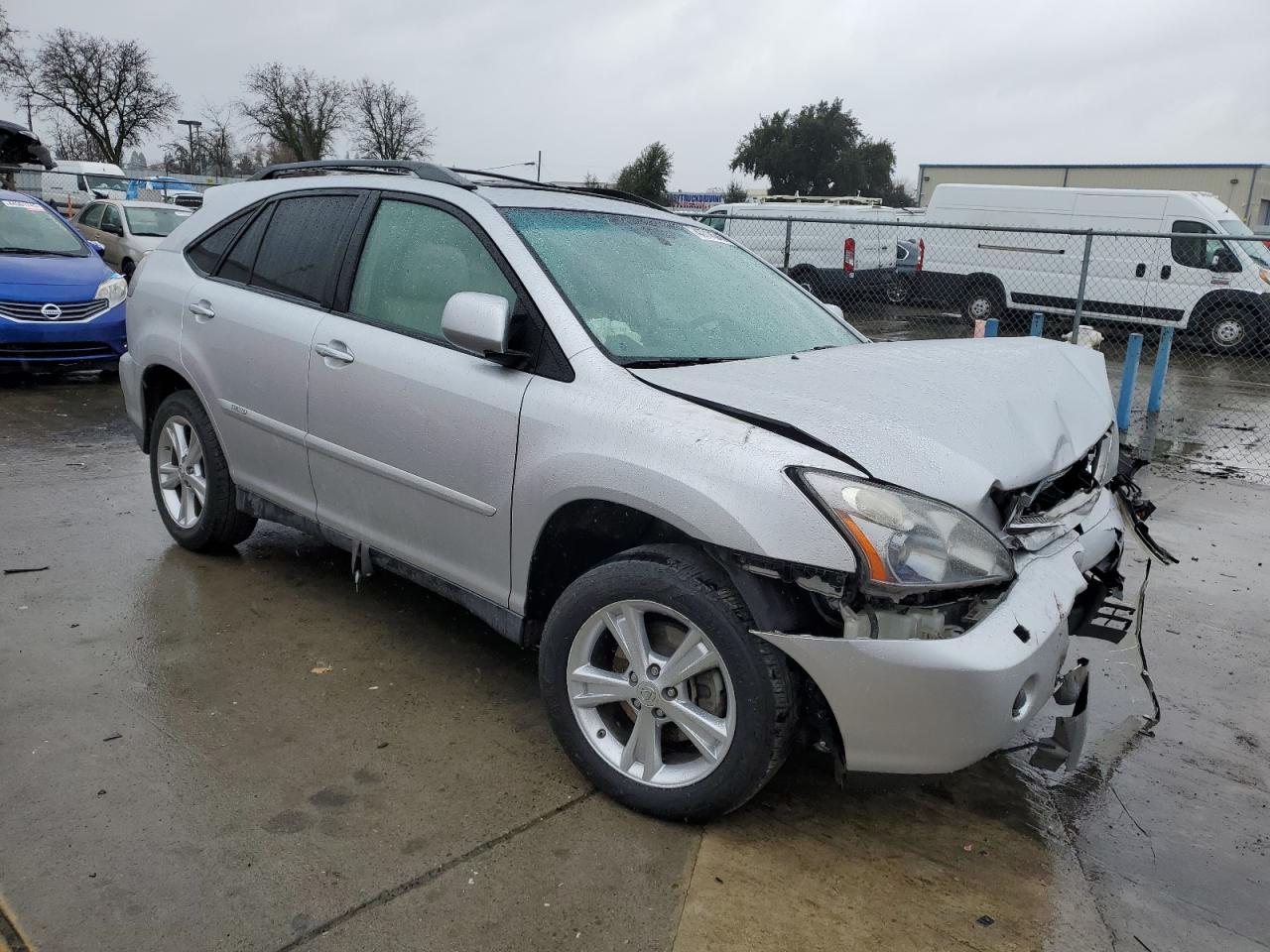 2008 Lexus RX VIN JTJGW31U482008809 Copart auction photo, front end damage thumbnail 4