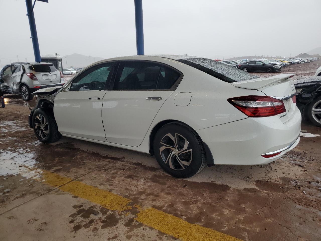 2017 Honda Accord VIN 1HGCR2F35HA143954 Copart auction photo, front end / side damage thumbnail 2
