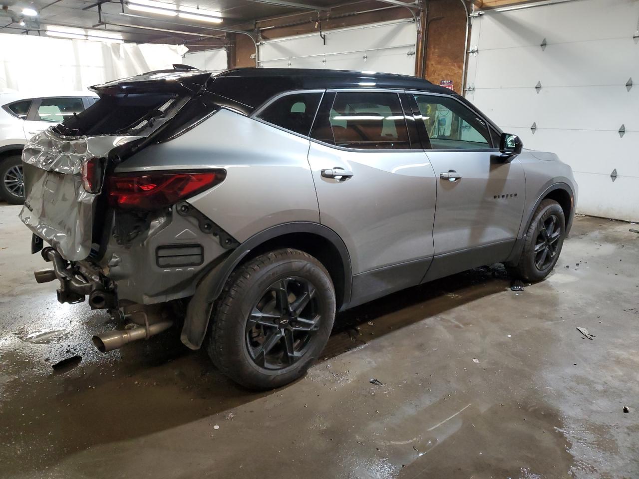 2023 Chevrolet Blazer VIN 3GNKBHR48PS230175 Copart auction photo, rear end damage thumbnail 3