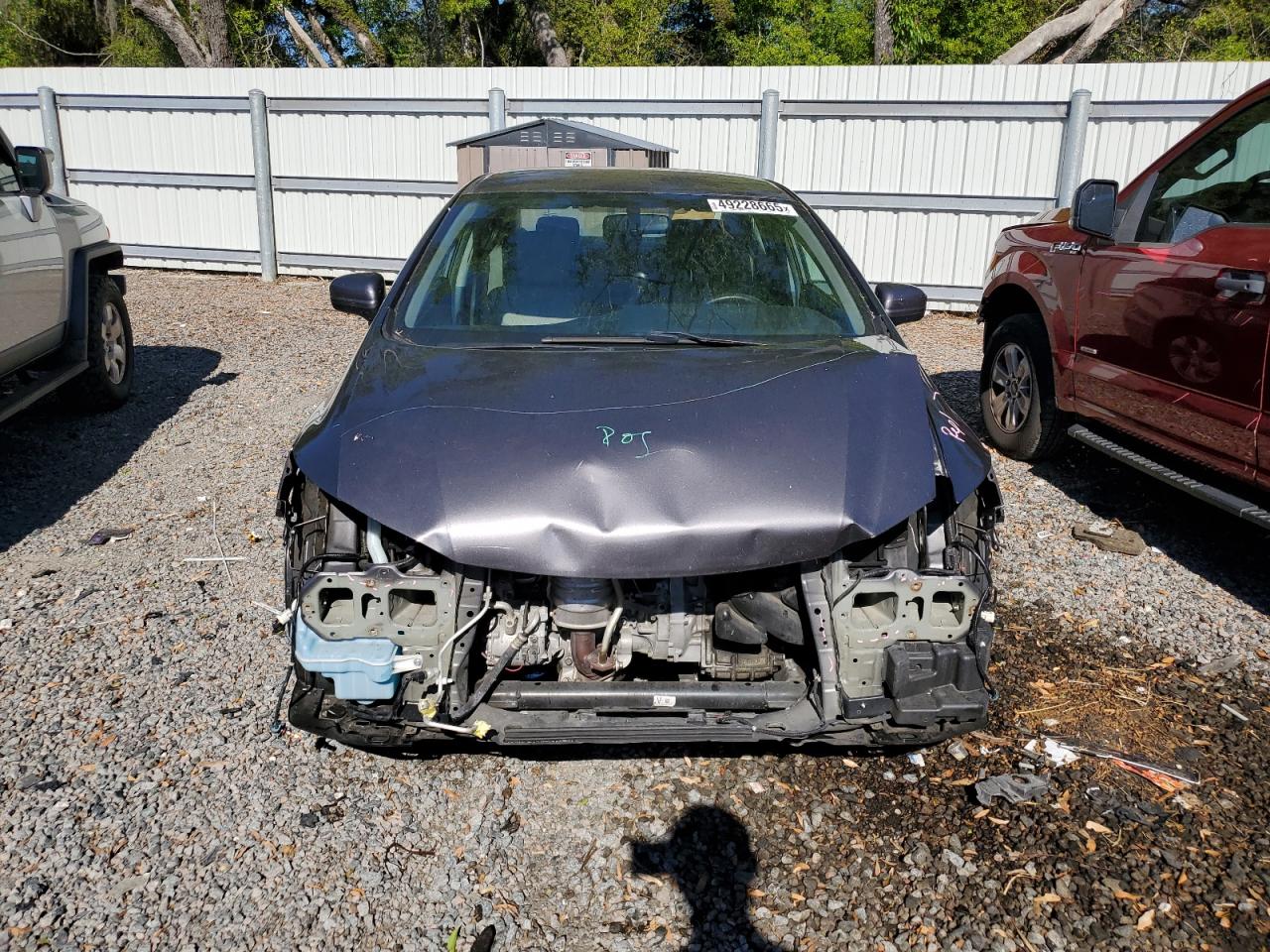 2015 Honda Civic VIN 19XFB2F57FE030289 Copart auction photo, front end damage thumbnail 5