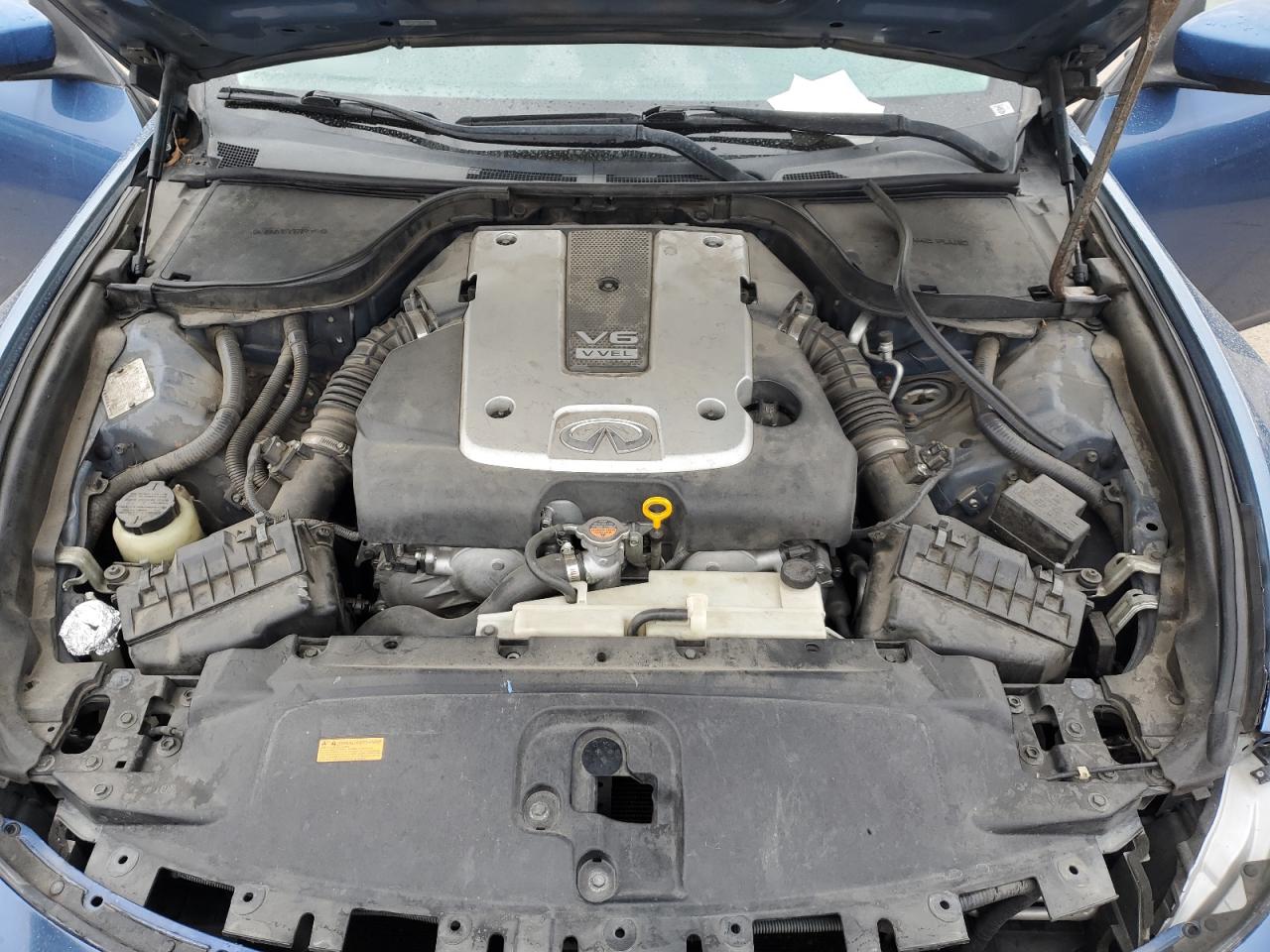 2010 Infiniti G VIN JN1CV6FE3AM351731 Copart auction photo, rear end / front end damage thumbnail 11
