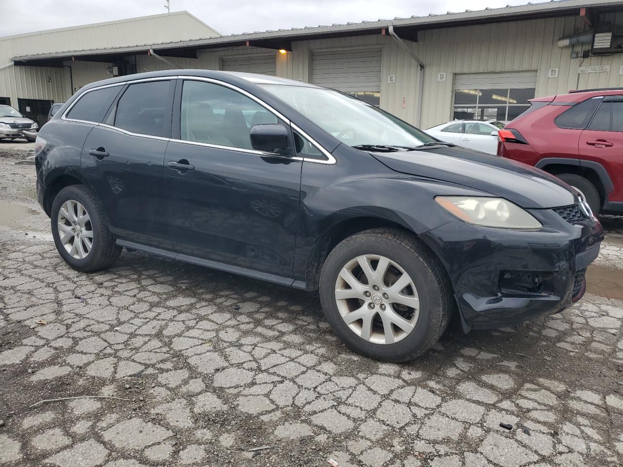 2009 Mazda CX-7 VIN JM3ER293090235569 Copart auction photo, side damage thumbnail 4