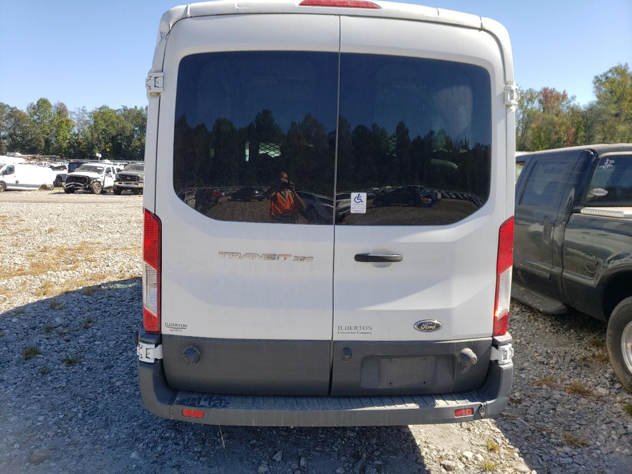 2017 Ford Transit VIN 1FBZX2CM8HKB53307 Copart auction photo, water/flood damage thumbnail 6