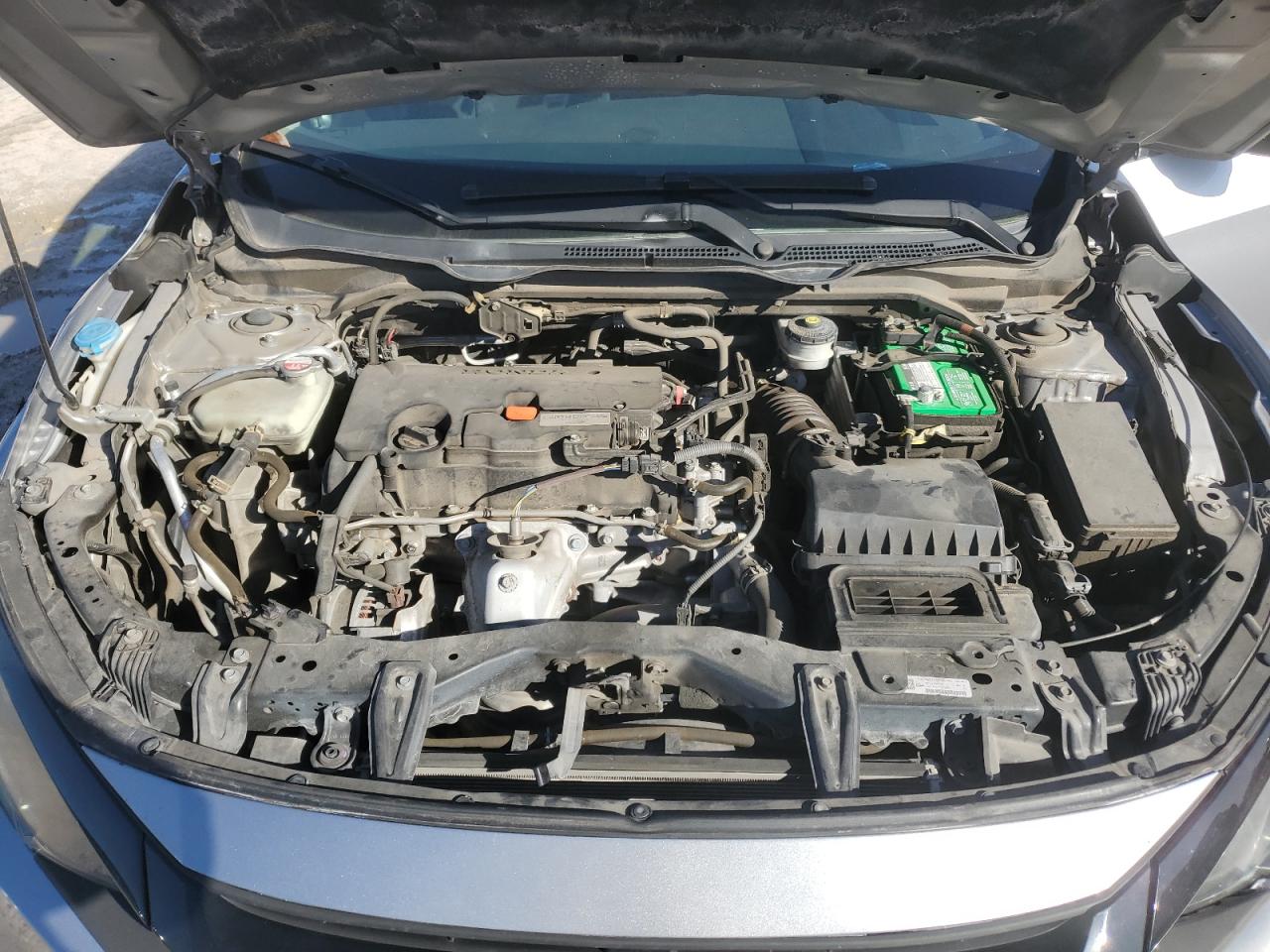 2019 Honda Civic VIN 19XFC2F62KE007776 Copart auction photo, all over damage thumbnail 12