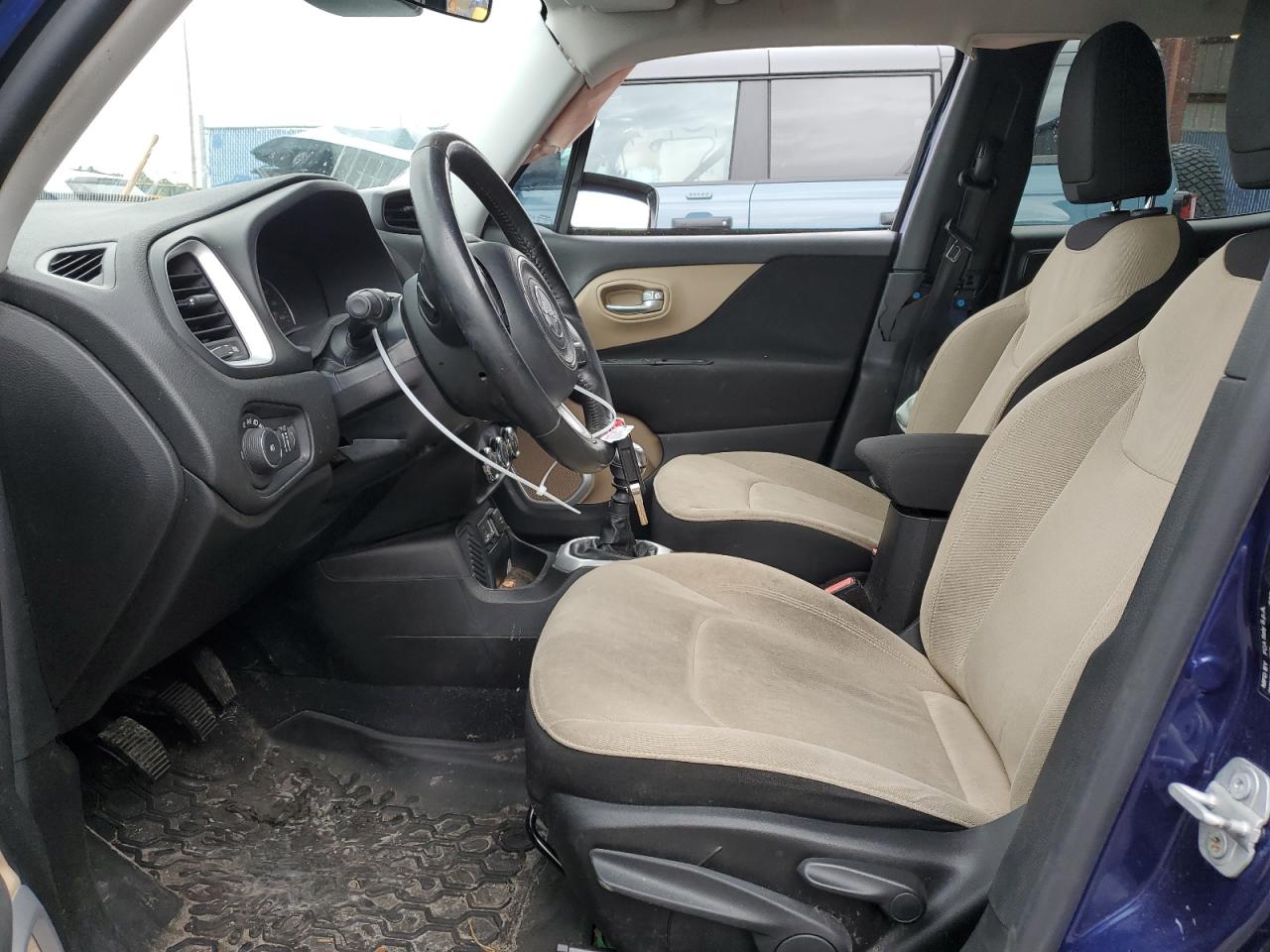 2016 Jeep Renegade VIN ZACCJABW7GPE20005 Copart auction photo, side damage thumbnail 7