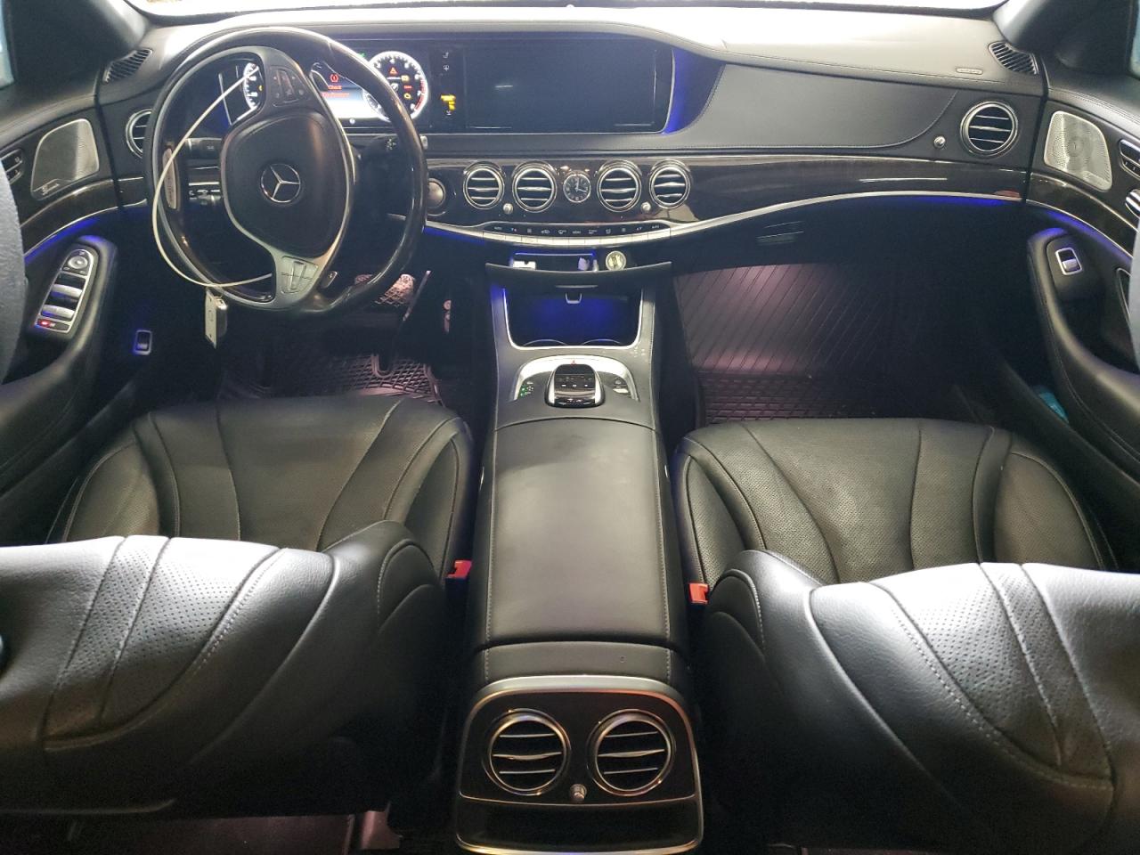 2017 Mercedes-Benz S-klasse VIN WDDUG8FB2HA311753 Copart auction photo, front end / side damage thumbnail 8