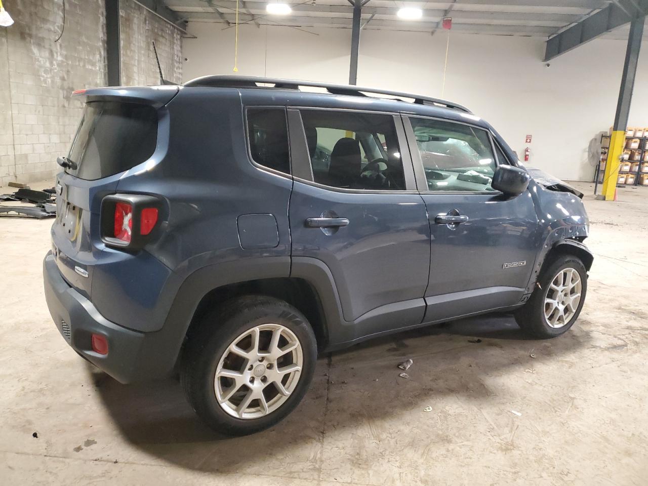 2019 Jeep Renegade VIN ZACNJBB10KPK72160 Copart auction photo, front end / side damage thumbnail 3
