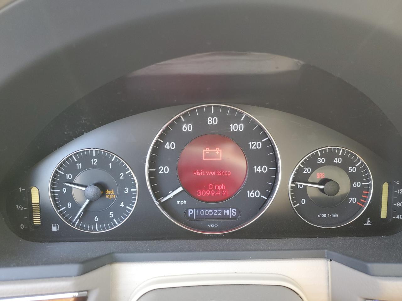2006 Mercedes-Benz E-klasse VIN WDBUF56J76A960558 Copart auction photo, front end damage thumbnail 9