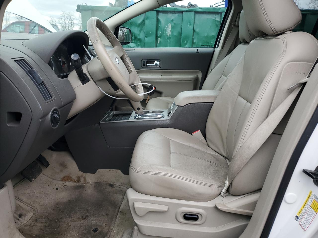 2010 Ford Edge VIN 2FMDK3JC8ABA43860 Copart auction photo, front end damage thumbnail 7