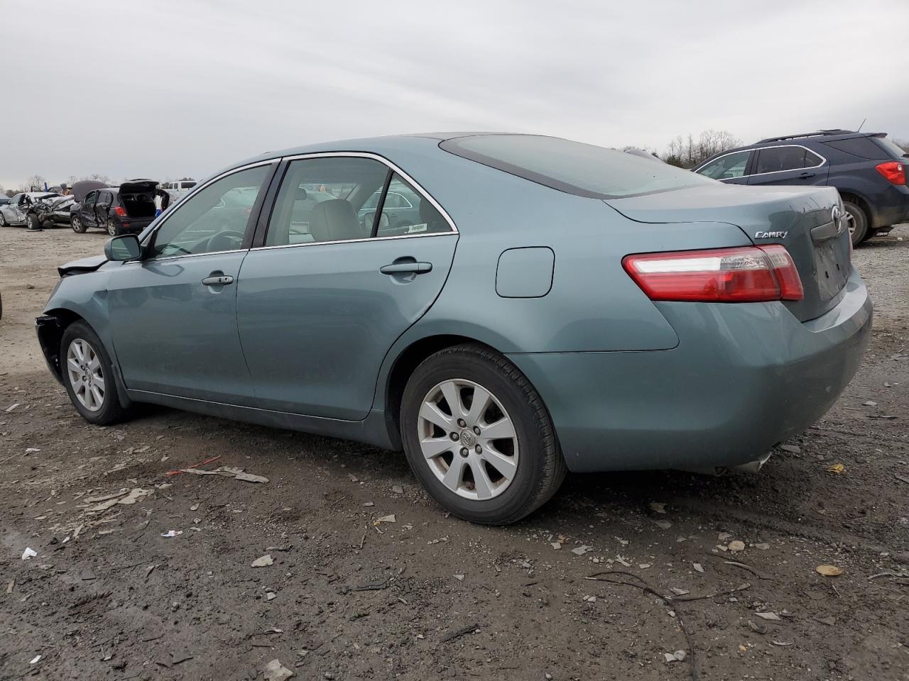 2008 Toyota Camry VIN 4T1BK46K68U571172 Copart auction photo, front end / side damage thumbnail 2