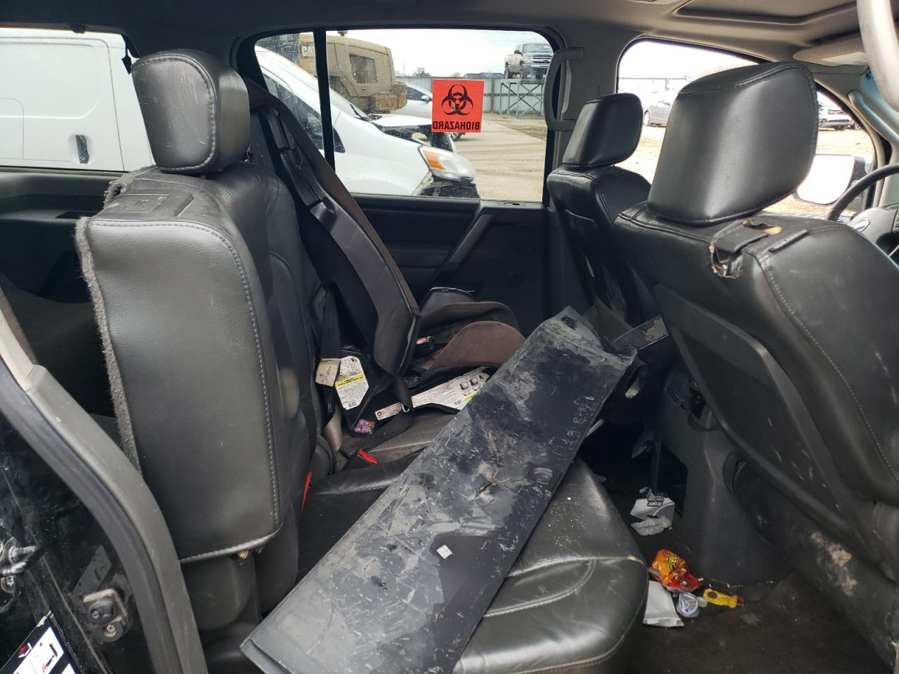 2005 Nissan Armada VIN 5N1AA08B05N706978 Copart auction photo, all over / undercarriage damage thumbnail 11