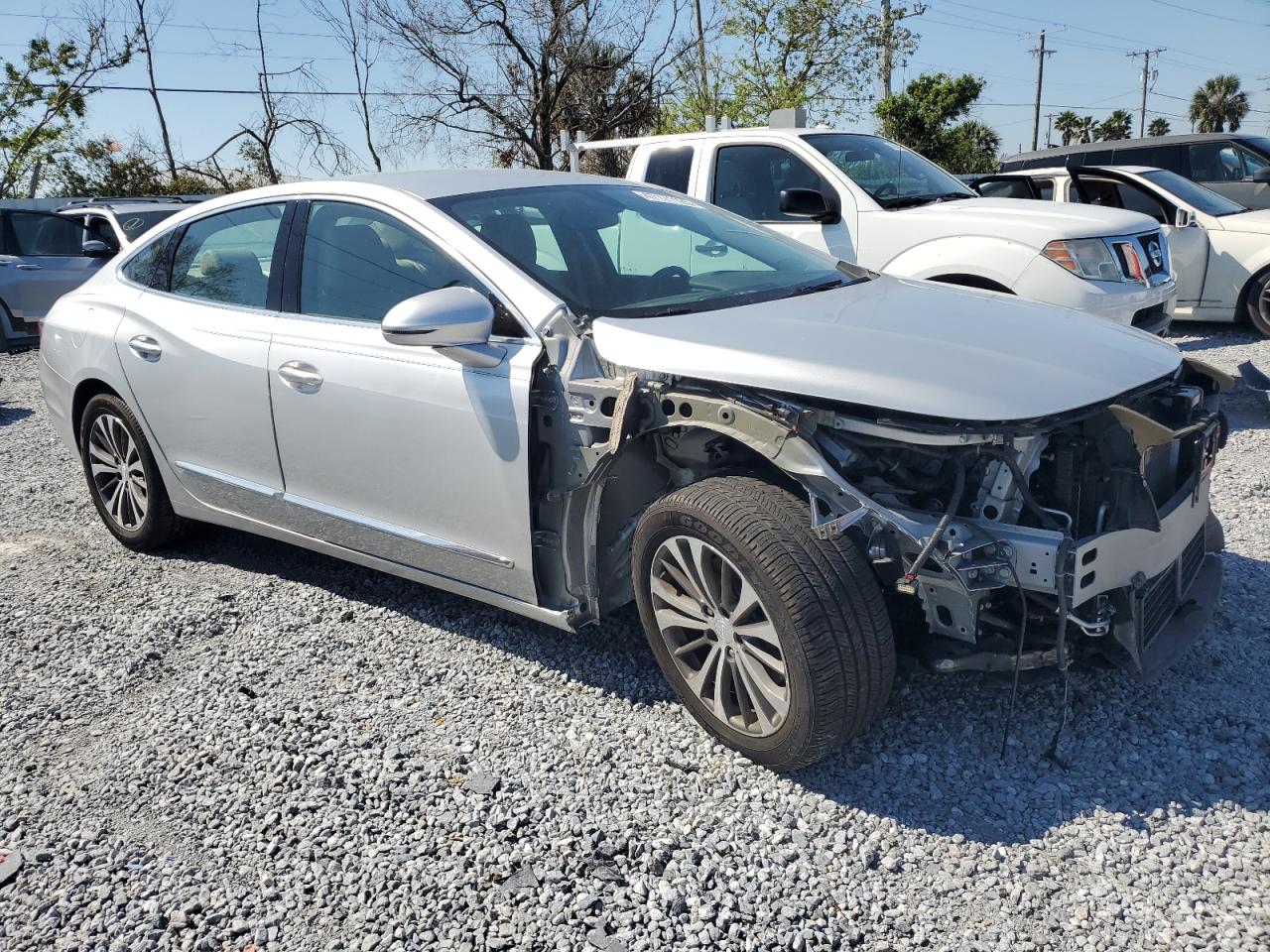 2017 Buick LaCrosse VIN 1G4ZP5SS8HU168239 Copart auction photo, front end damage thumbnail 4