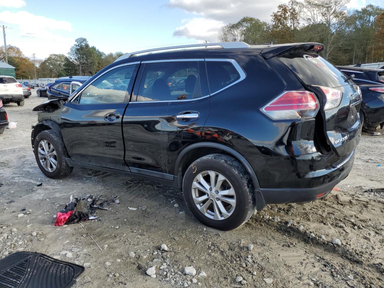 2015 Nissan Rogue VIN 5N1AT2MV0FC784096 Copart auction photo, front end damage thumbnail 2
