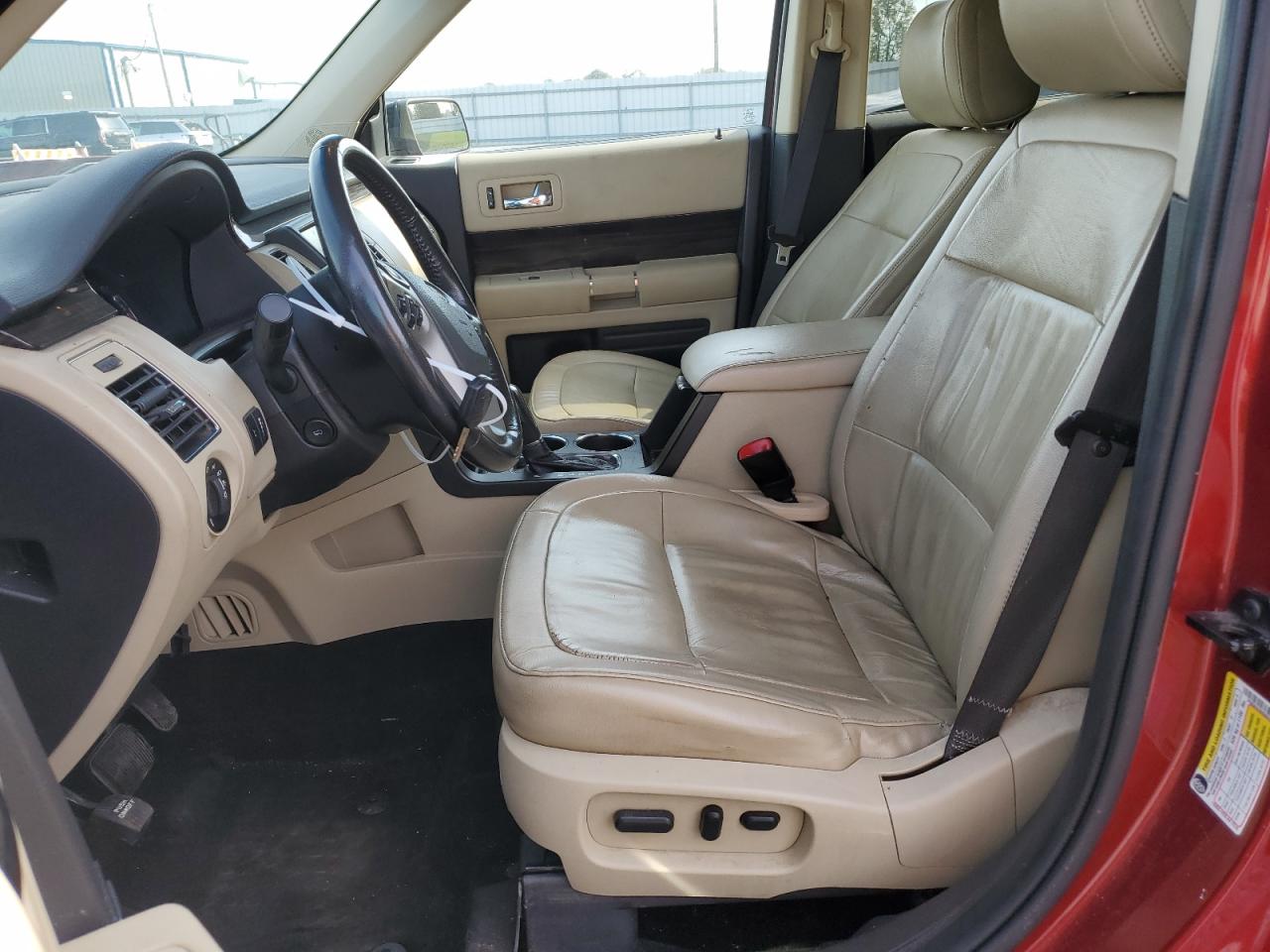 2013 Ford Flex VIN 2FMGK5C80DBD29952 Copart auction photo, front end / side damage thumbnail 7