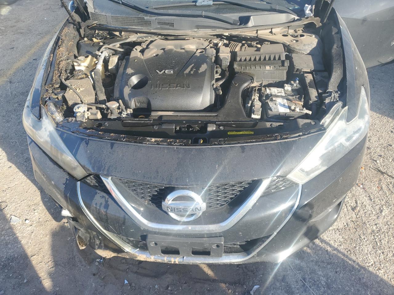 2018 Nissan Maxima VIN 1N4AA6AP6JC377809 Copart auction photo, all over damage thumbnail 12