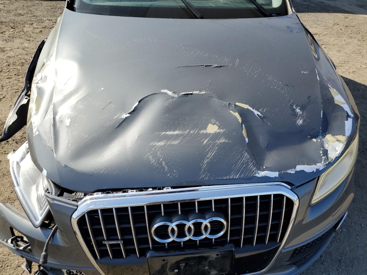 2013 Audi Q5 VIN WA1DGAFP8DA040540 Copart auction photo, rollover / all over damage thumbnail 13