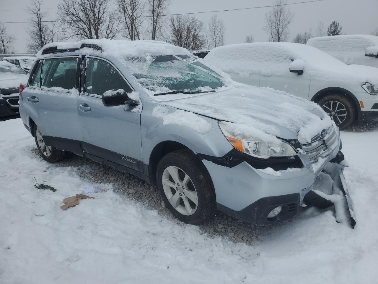 2014 Subaru Outback VIN 4S4BRBAC1E3299793 Copart auction photo, all over damage thumbnail 4