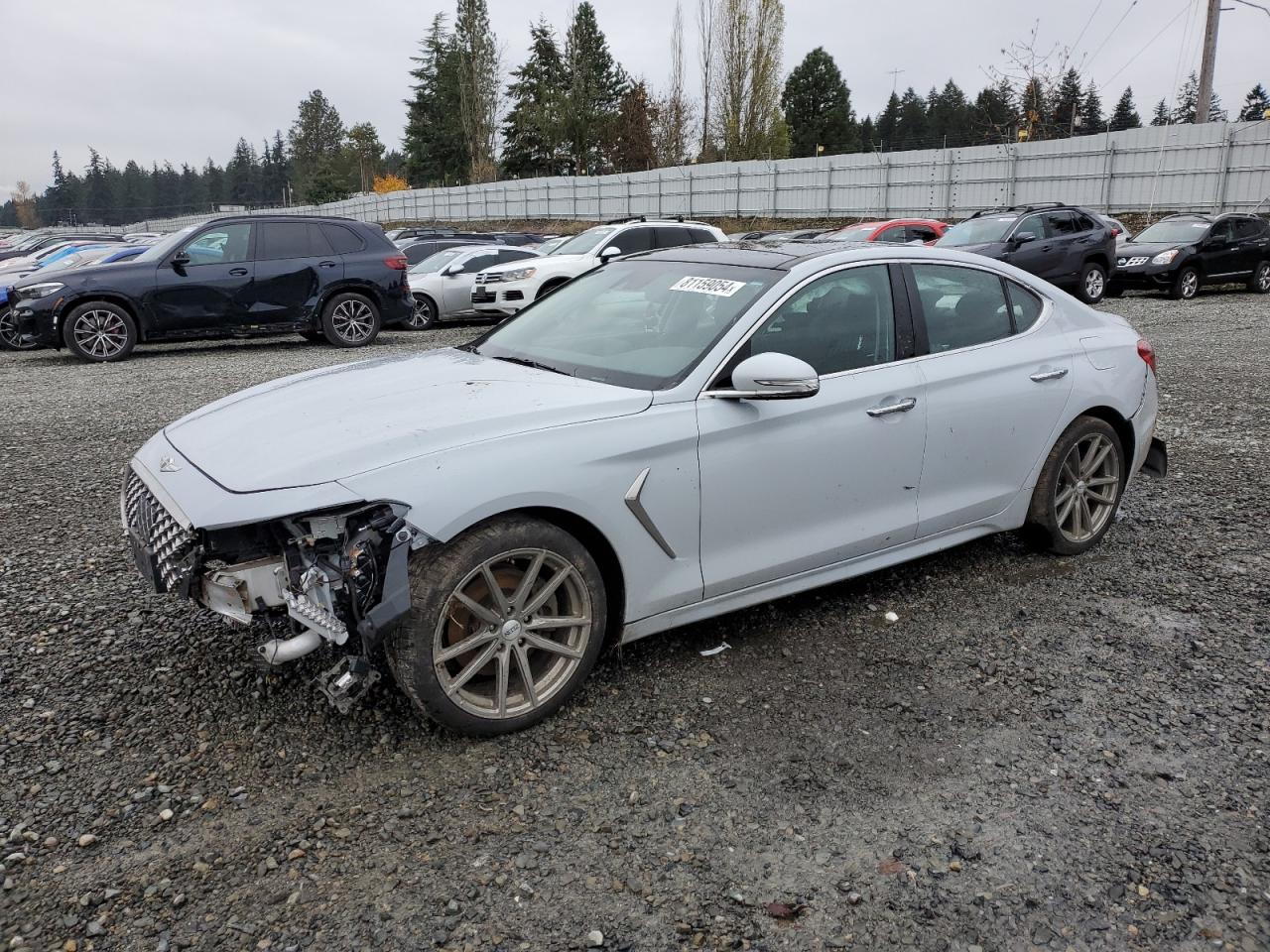 2019 Genesis G70 VIN KMTG34LA5KU026138