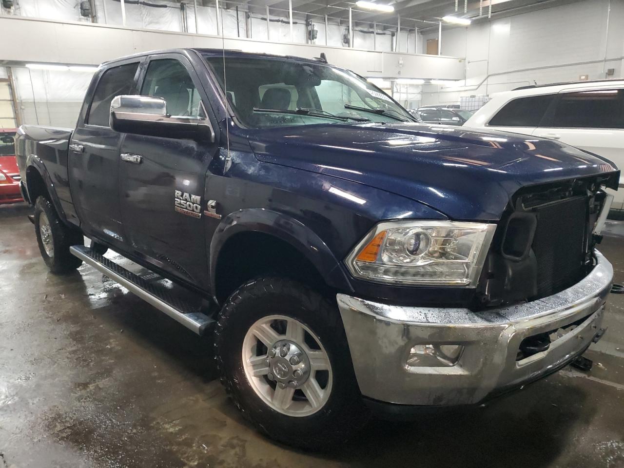 2013 RAM 2500 VIN 3C6UR5FL7DG607673 Copart auction photo, rear end / front end damage thumbnail 4
