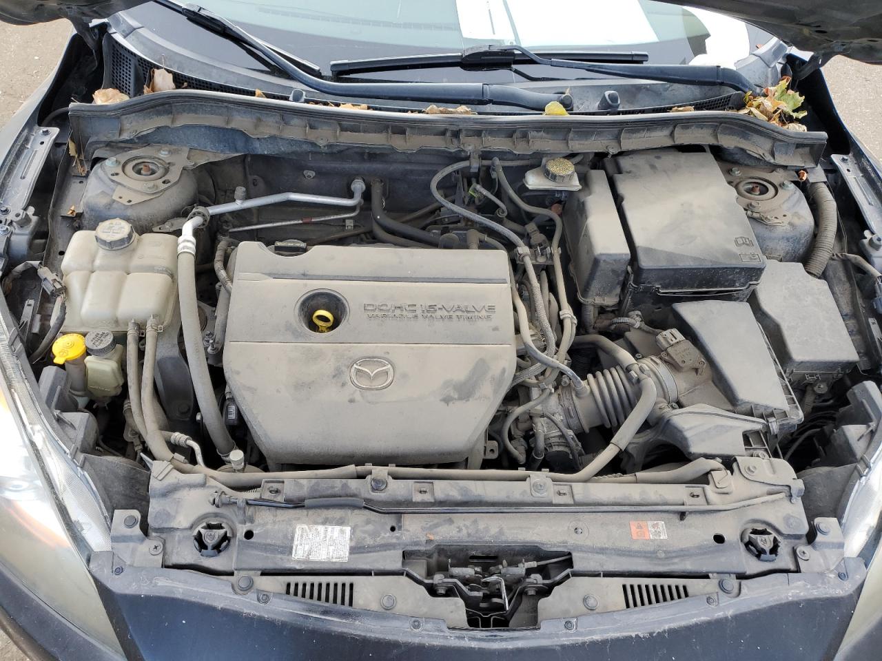 2010 Mazda 3 VIN JM1BL1S58A1346016 Copart auction photo, rear end damage thumbnail 11