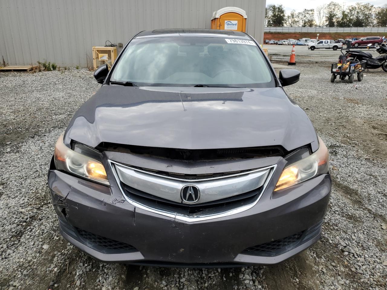 2015 Acura ILX VIN 19VDE1F3XFE000509 Copart auction photo, front end damage thumbnail 5