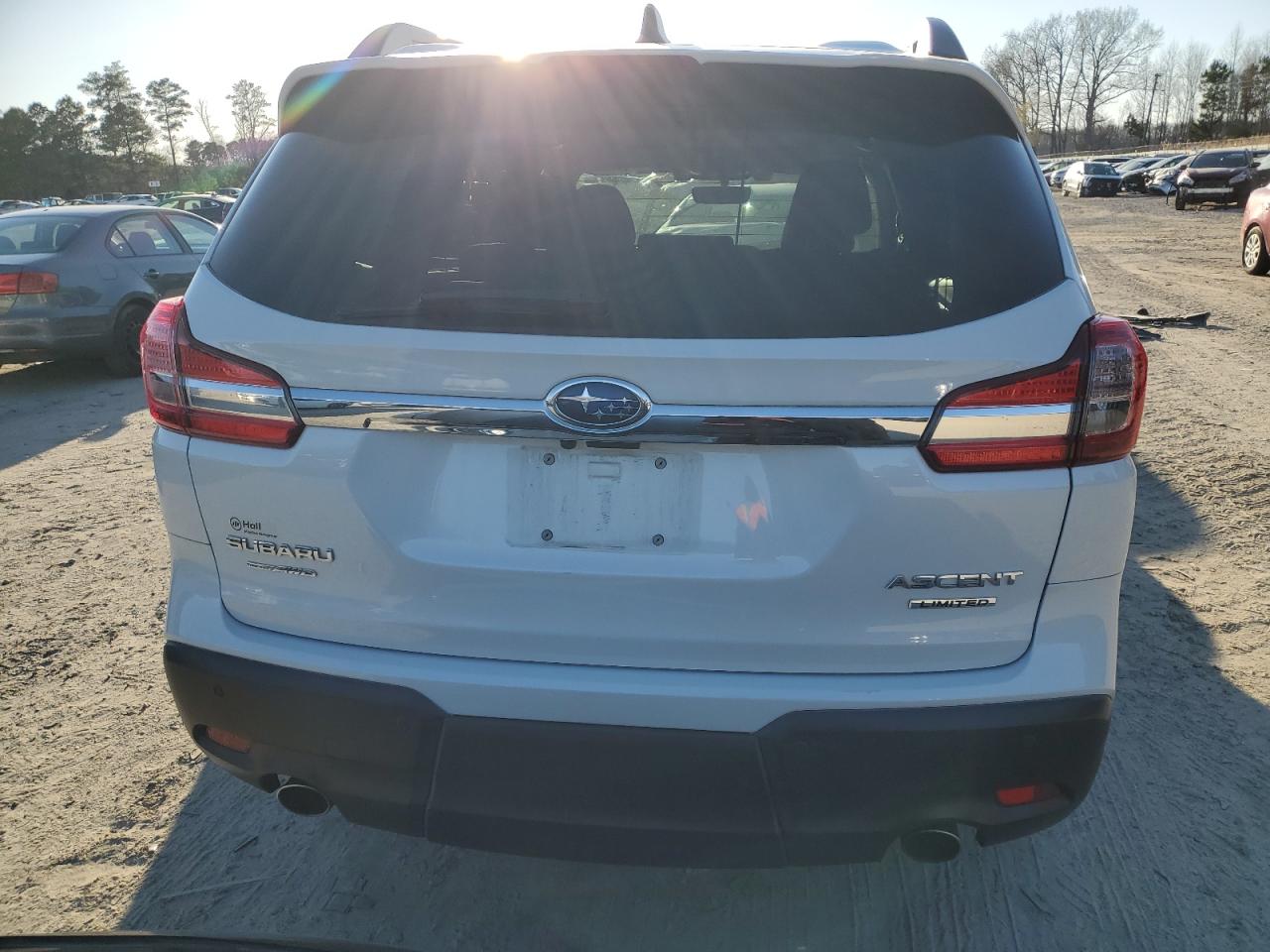2019 Subaru Ascent VIN 4S4WMALD6K3429918 Copart auction photo, front end / side damage thumbnail 6