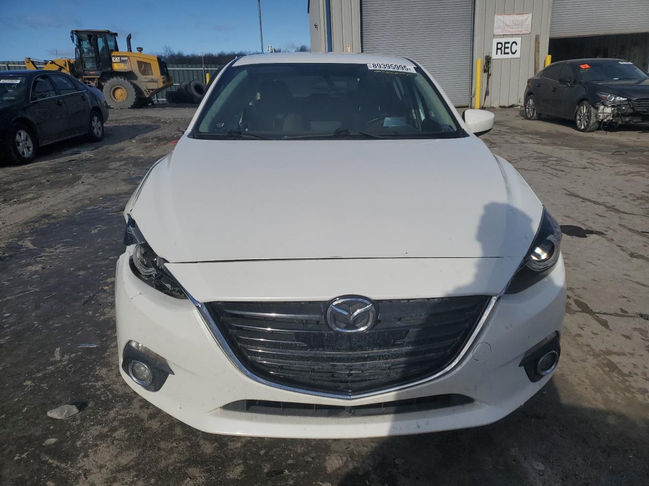 2014 Mazda 3 VIN JM1BM1L33E1133538 Copart auction photo, side / front end damage thumbnail 5