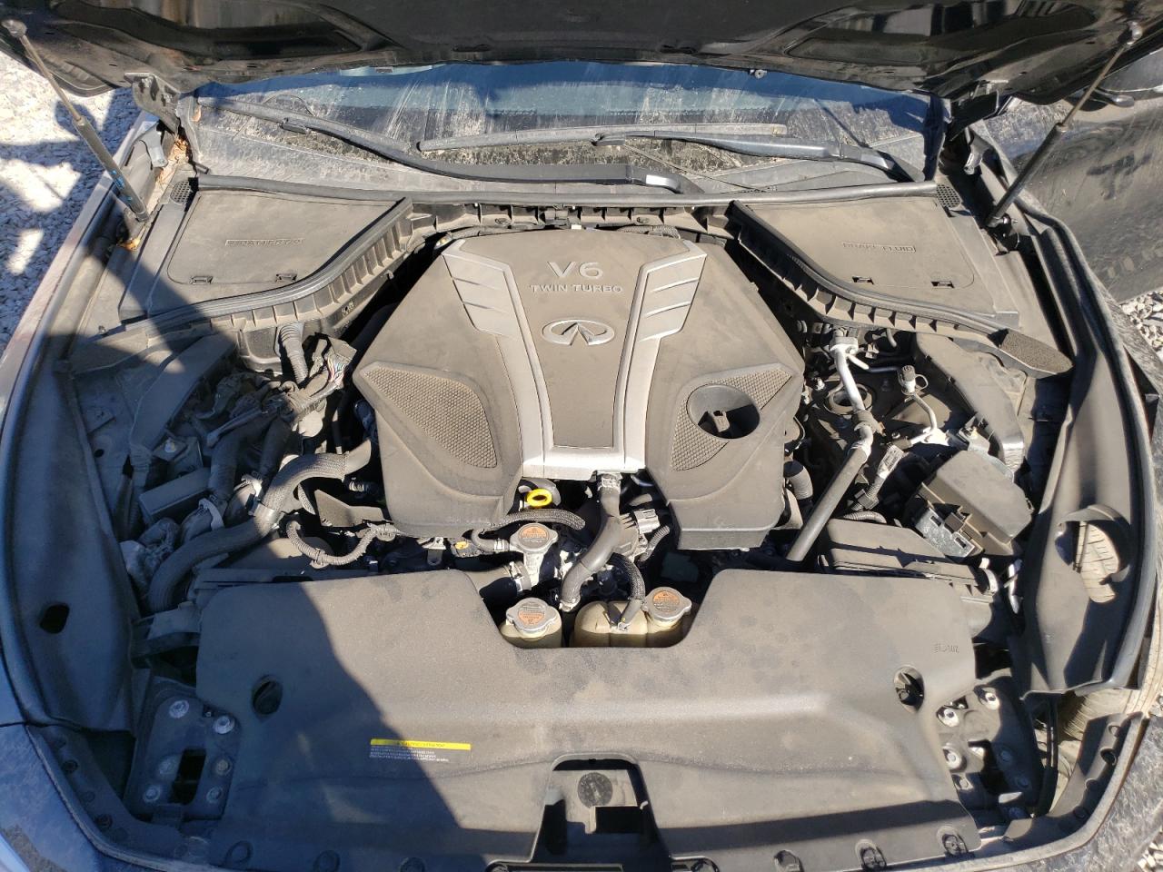 2017 Infiniti Q50 VIN JN1EV7AR9HM835194 Copart auction photo, front end damage thumbnail 11