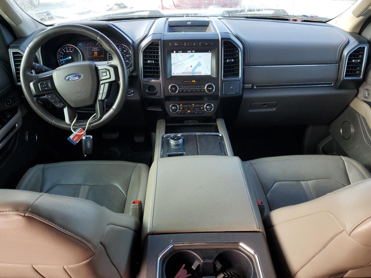 2019 Ford Expedition VIN 1FMJK1KT0KEA75469 Copart auction photo, rear end / front end damage thumbnail 8