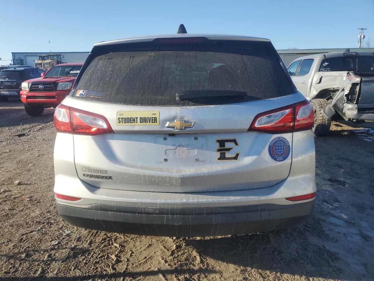 2020 Chevrolet Equinox VIN 3GNAXHEV4LS589478 Copart auction photo, front end damage thumbnail 6