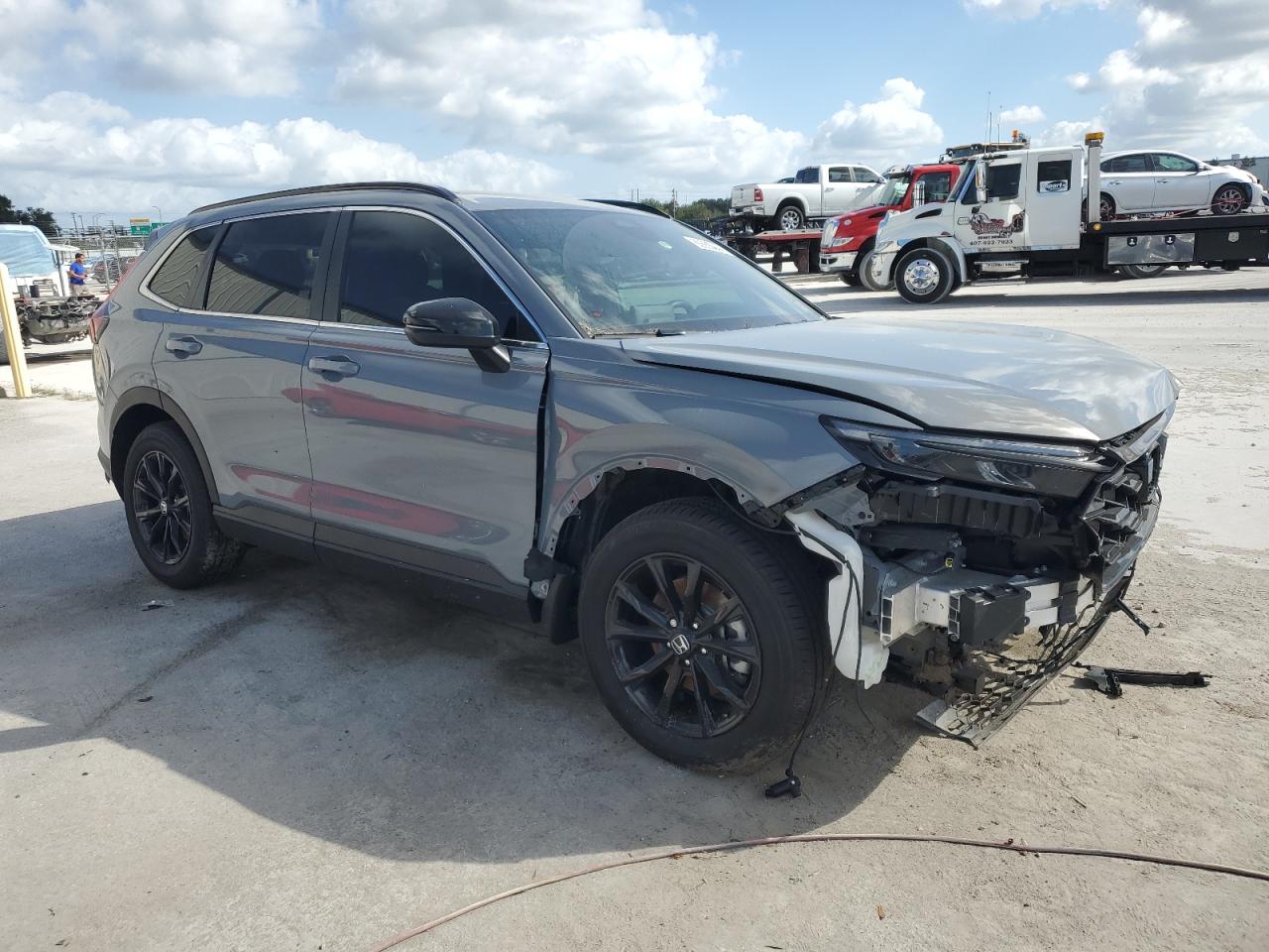 2024 Honda CR-V VIN 7FARS6H52RE059526 Copart auction photo, front end damage thumbnail 4