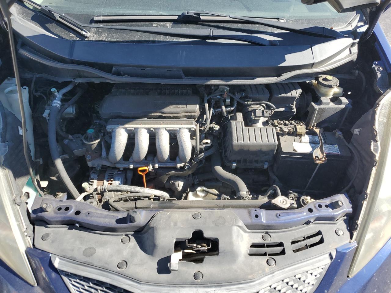 2013 Honda Fit VIN JHMGE8H32DC011890 Copart auction photo, rear end damage thumbnail 11