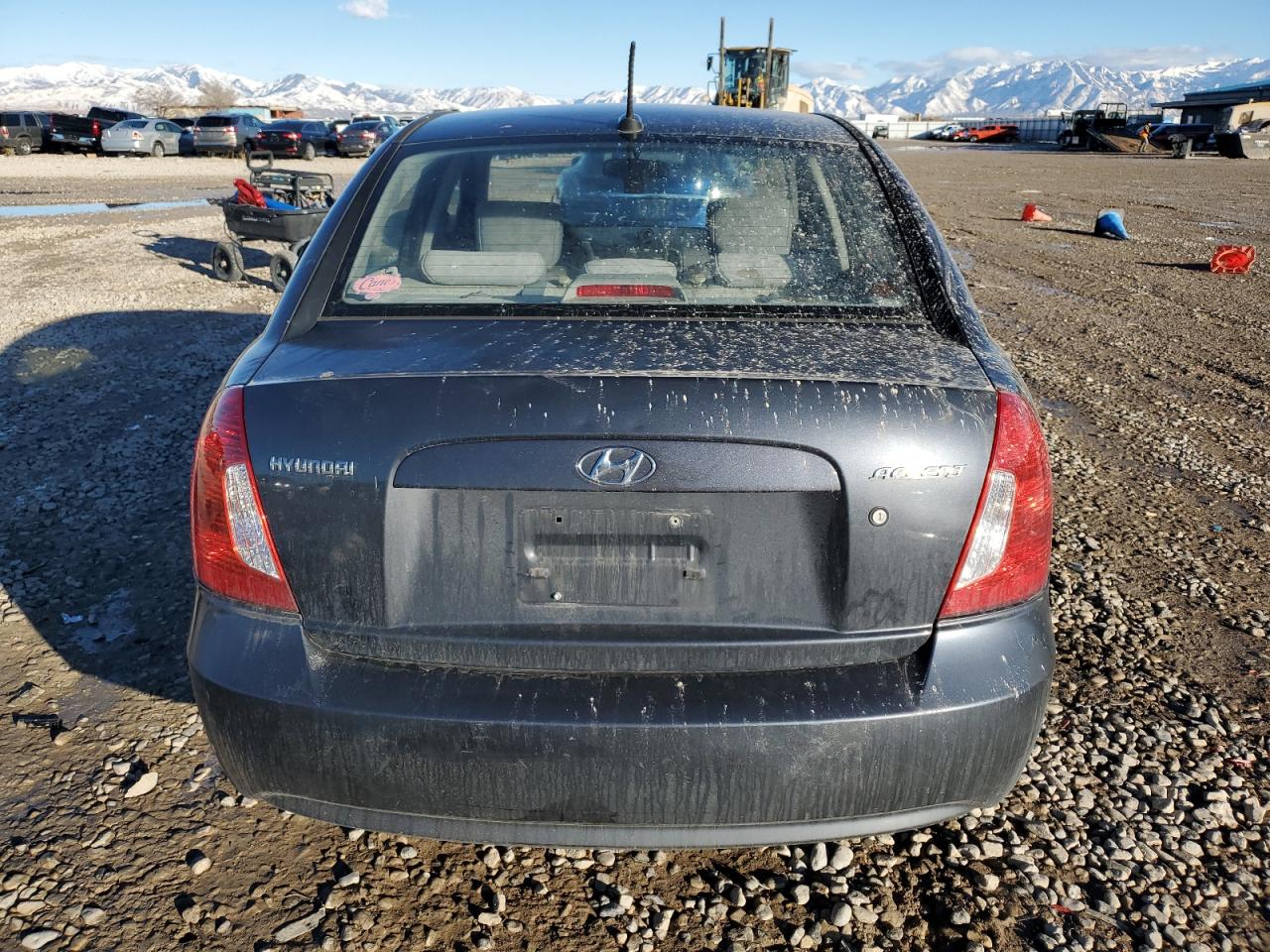 2011 Hyundai Accent VIN KMHCN4AC6BU607736 Copart auction photo, front end damage thumbnail 6