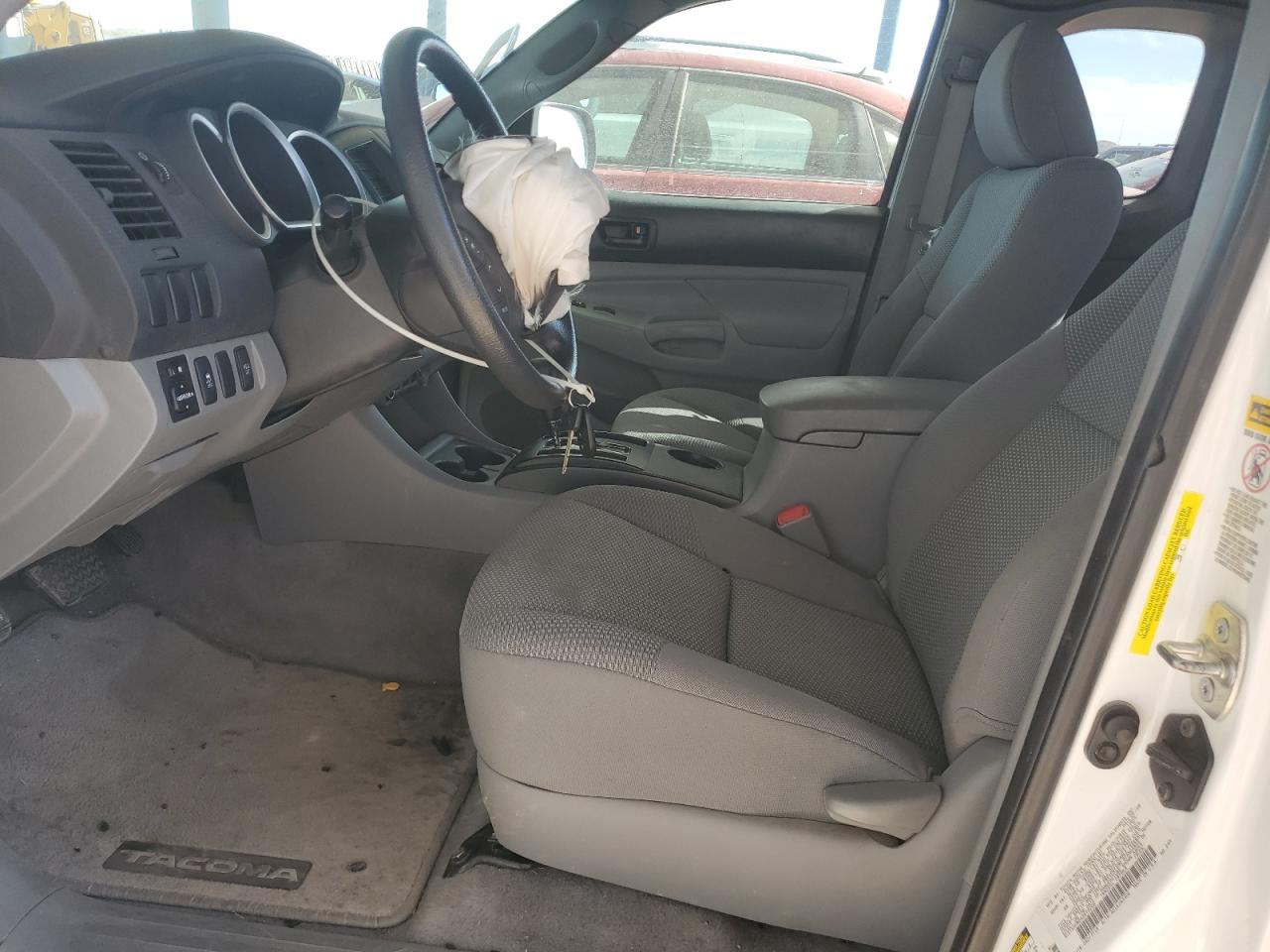 2010 Toyota Tacoma VIN 5TETX4CN2AZ673266 Copart auction photo, front end / side damage thumbnail 7