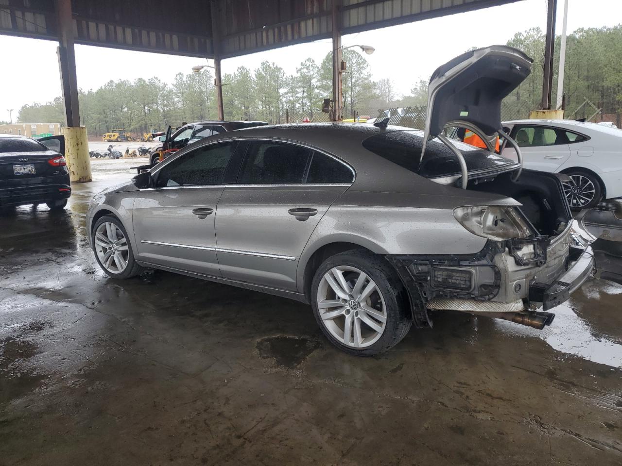 2013 Volkswagen Passat CC VIN WVWRN7AN2DE519961 Copart auction photo, rear end damage thumbnail 2