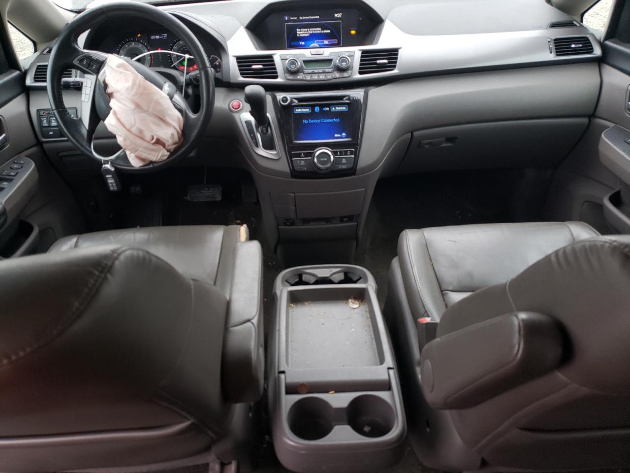 2014 Honda Odyssey VIN 5FNRL5H65EB061079 Copart auction photo, front end damage thumbnail 8