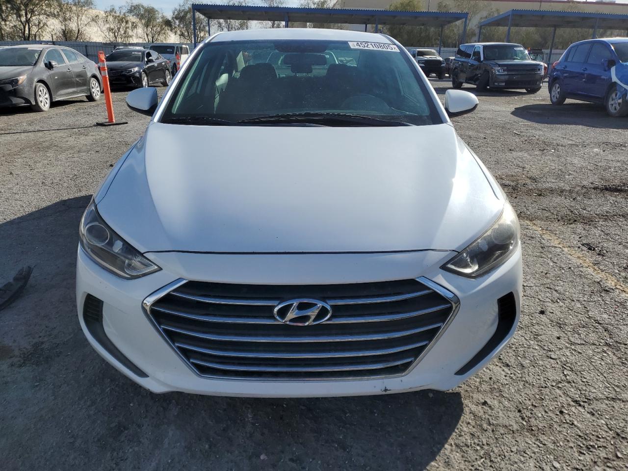 2018 Hyundai Elantra VIN 5NPD84LFXJH365212 Copart auction photo, side / vandalism damage thumbnail 5