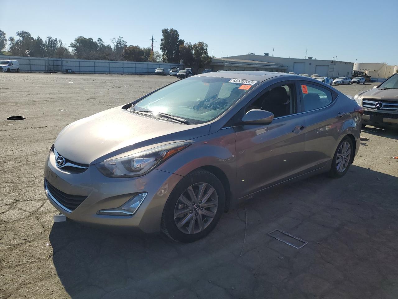 2015 Hyundai Elantra VIN 5NPDH4AE5FH588498